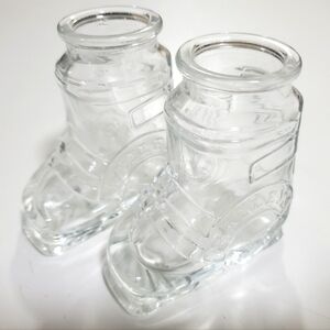 Vintage Baileys Boot Glass Toothpick Holder